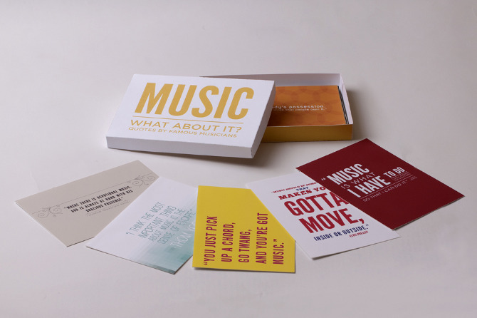 Music Quote Cards Rachel Graphic Design Mesmerizing Quote Cards Music Quote Cards Rachel Graphic Design Mesmerizing Quote Cards